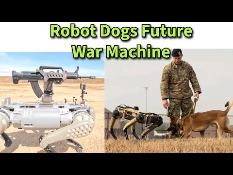 Robot dogs! latest recruits in modern warfare