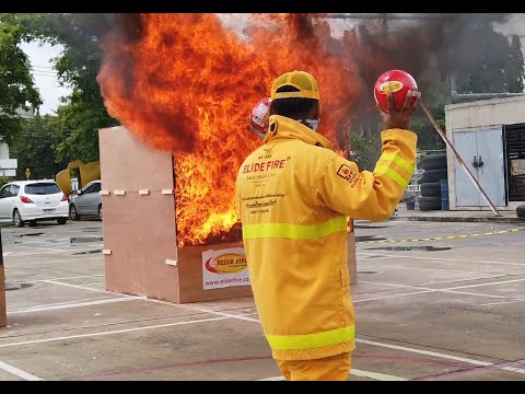 ELIDE FIRE® Extinguishing ball