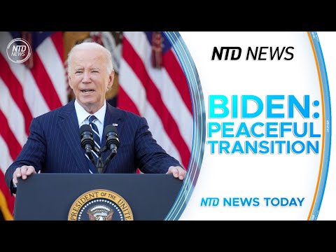 Biden Promises Peaceful Transition to Trump Admin; Rep. Mike Johnson Launches Bid for House Speaker