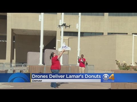 Drone Doughnut Delivery Gets A Test Run In Denver