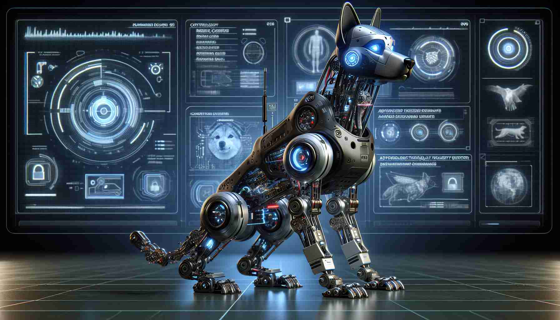 Robotic Canines Enhance Security Measures