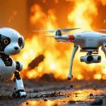 The Mind-Blowing Showdown: Robot Dog vs. Drone Sparks a Fiery Spectacle