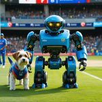 The Unforgettable Moment MS Dhoni and a Robot Dog Stole the Show at IPL 2025