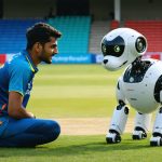 Cricket trifft Technologie: Axar Patels amüsante Begegnung mit dem IPL-Roboterhund erfreut die Fans